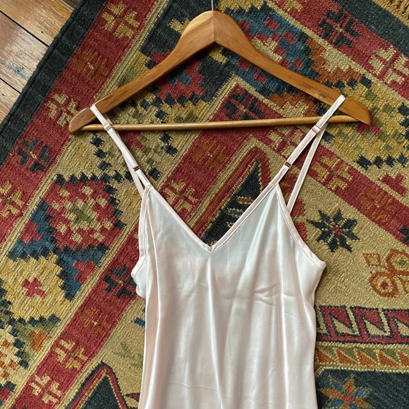 Brook There Rose Quartz Pearl Silk Slip Dress 100% pure silk - NWOT - Picture 3 of 5